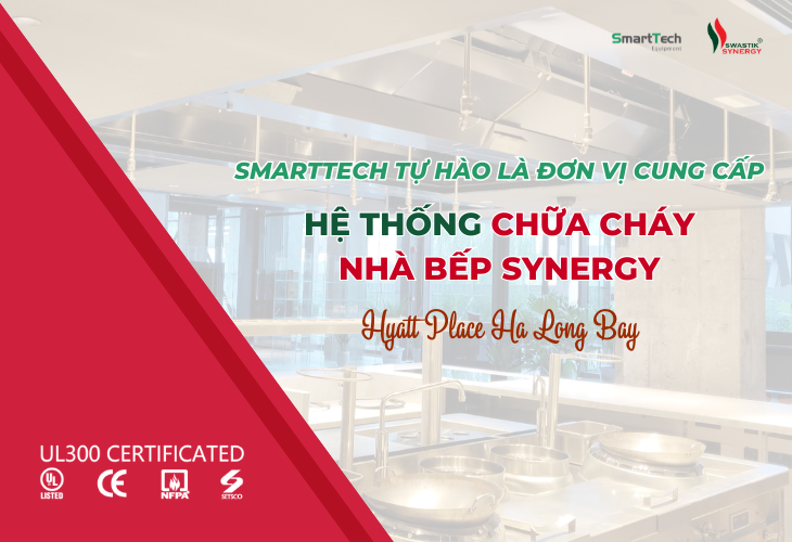 Hệ thống chữa cháy nhà bếp Synergy tại Hyatt Place Ha Long Bay 